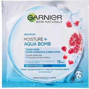 Maseczka do twarzy w płachcie - Garnier Skin Naturals Moisture+Aqua Bomb 