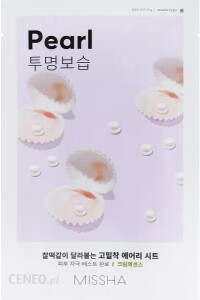 Maseczka do twarzy w płachcie - Missha Airy Fit Pear 