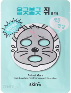 Maseczka do twarzy w płachcie - Skin79 Animal Mask 