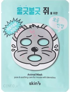 Maseczka do twarzy w płachcie - Skin79 Animal Mask 