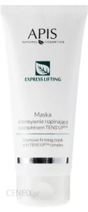 Maseczka do twarzy liftingująca - APIS Professional Express Lifting Maska intensywnie napinająca z kompleksem TENS’UP 200ml