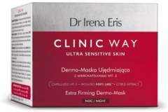 Maseczka do twarzy liftingująca - CLINIC WAY Dermo-maska ujędrniająca z wit.E 50ml