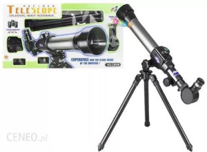 Teleskop dla dzieci - Lean Toys Teleskop Luneta dla młodego odkrywcy 20x 30x 40x 