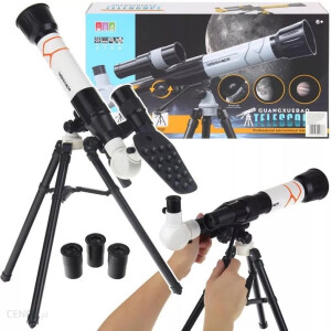 Teleskop dla dzieci - Nobo Kids Teleskop Luneta Edukacyjny Statyw 40x Astronomia 