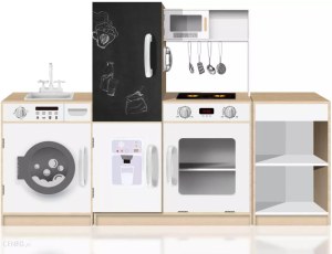 Kuchnia zabawkowa dla dzieci - Ecotoys drewniana kuchnia dla dzieci Xxl