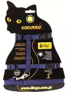 Szelki dla kotów - Dingo komplet "Kocurro" szelki+smycz dla kota