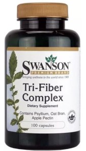 Swanson Tri-Fiber Complex 3 Błonnik 100 kaps.