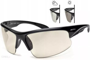 Arctica Przeciwsłoneczne S 197Fp z fotochromem i polaryzacją czarny szary