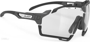 Rudy Project Cutline czarny kolor soczewek przezroczyste szkła fotochromatyczne