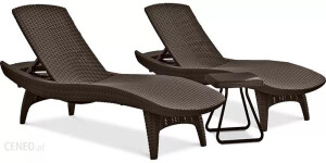 2x Leżak Ogrodowy Pacific