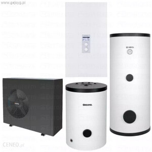 Pompa ciepła KOSPEL 10,5 kW MONOBLOK HPM.P-10 z zasobnikiem SWPC-300 i buforem SVK-100