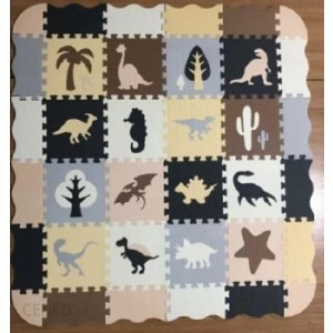 Kontext Puzzle Piankowe Mata/ Kojec 36El Dinozaury