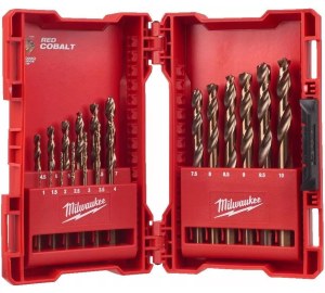 Milwaukee Kaseta z wiertłami do metalu HSS G Cobalt 19szt (4932352470)