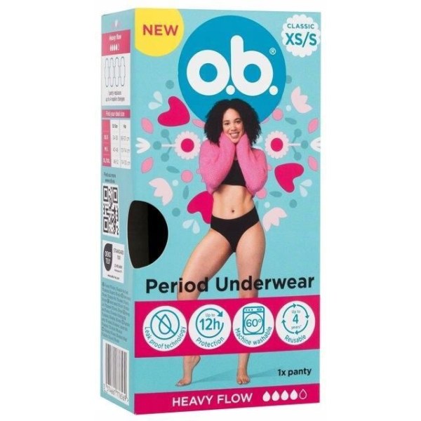 o.b. Classic majtki menstruacyjne na obfite miesiączki