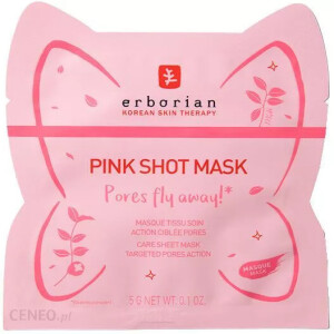 Erborian Maseczka Na Tkaninie Zwężająca Pory Pink Shot Mask 5 G