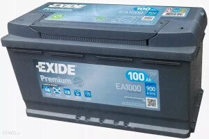 Akumulator samochodowy Exide Premium Ea1000 100Ah 900A P+