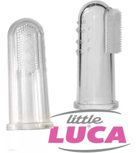Little Luca Baby Tooth Brush - silikonowa szczoteczka do dziąseł I Pierwszych Ząbków Dla Niemowląt