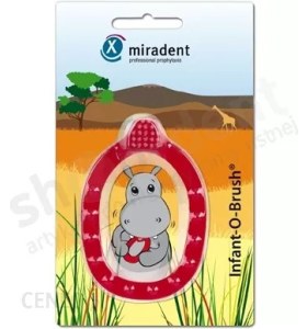 Miradent InfantOBrush Szczotka dla niemowląt z gryzakiem