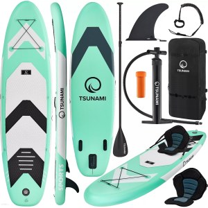 4Fizjo Sup Tsunami Paddleboard 320 cm T01 biały niebieski turkusowy