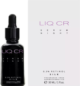 Liqpharm Liq Cr Serum Night 0.3% Retinol Silk koncentrat intensywnie korygujący na noc 30 ml