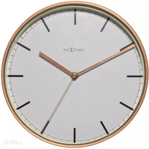 Nextime Company 25 Cm Biało-Miedziany 3119St