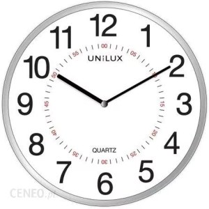 UNILUX ZEGAR ŚCIENNY ARIA METAL SZARY