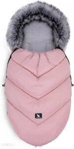 Cottonmoose Moose Yukon śpiworek do wózka pudrowy-róż