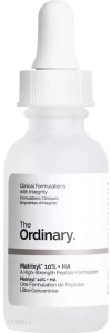 The Ordinary Matrixyl 10% + Ha Serum Przeciwzmarszczkowe Do Twarzy Z Kwasem Hialuronowym 30 ml