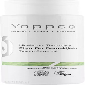 Yappco Micelarny Oczyszczający Płyn Do Demakijażu Twarzy Oczu I Ust 300 Ml