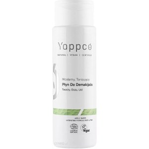 Yappco Micelarny Oczyszczający Płyn Do Demakijażu Twarzy Oczu I Ust 300 Ml