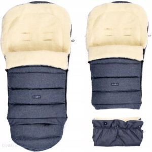 Zaffiro Igrow śpiworek 5W1 z wełną śpiwór + Mufki