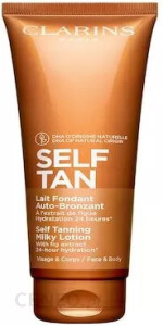 CLARINS mleczko samoopalające do twarzy i ciała LAIT FONDANT 125 ml