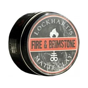 Lockhart&amp;amp;amp;#039;S Fire &amp;amp;amp;amp; Brimstone Matte Clay glinka do włosów 105 g