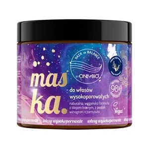 Hair Balance by ONLYBIO Maska do włosów wysokoporowatych 400 ml