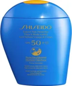 Shiseido Sun Care Expert Sun Protector Face & Body Lotion mleczko do opalania do twarzy i ciała SPF 50 + 150 ml