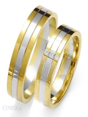 Obrączki ślubne do 3000zł (wzór AU-334)