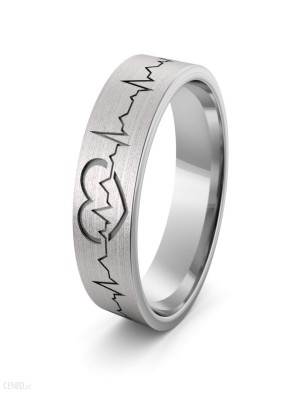 Obrączki ślubne do 3000zł z linią EKG Złoty Skorpion (wzór B-211)