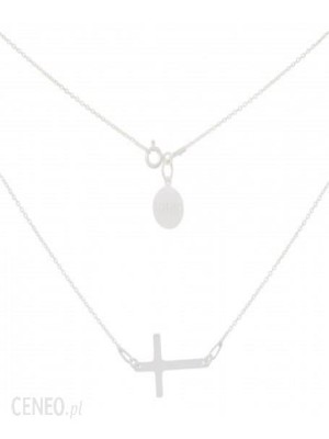 Srebrny naszyjnik do 500zł Silver (925) choker necklace with crosses - G0133N