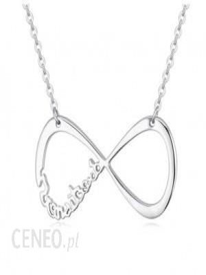 Srebrny naszyjnik do 500zł Silver (925) necklace with Infinity - R0100
