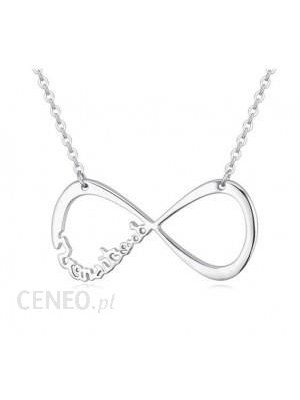 Srebrny naszyjnik do 500zł Silver (925) necklace with Infinity - R0100