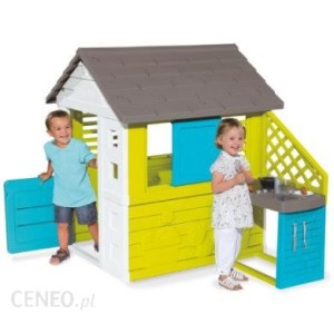 Zabawka ogrodowa dla dzieci - Domek PRETTY z kuchnią SMOBY