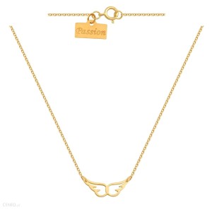 Złoty naszyjnik do 1000 zł ze skrzydłami marki Apart