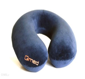 Poduszka podróżna z pamięcią kształtu - Qmed 
