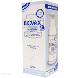 Szampon regenerujący - przeciw wypadaniu L`BIOTICA BIOVAX LATTE
