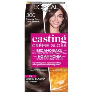 L’Oreal Paris Casting Creme Gloss Farba do włosów 300 Ciemny Brąz