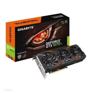 Karta graficzna do gier Gigabyte GeForce GTX 1070 Ti Gaming OC 8GB 