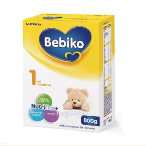 Mleko modyfikowane dla noworodków Bebiko 1 Nutriflor+ 800G