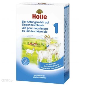 Mleko modyfikowane  dla noworodków Holle - mleko Kozie Bio Od Urodzenia 1 400g