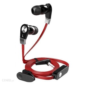 Słuchawki douszne, dokanałowe do 50 zł - Blow B - 11 Czerwone