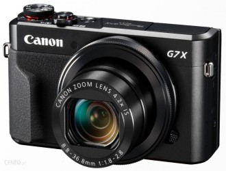 Aparat kompaktowy Canon PowerShot G7X Mark II (Czarny)